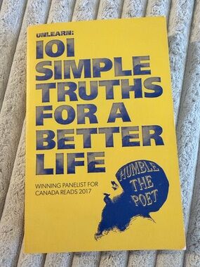 101 Simple Truths for a Better Life by Humble The Poet |Paperback Self-Help Book